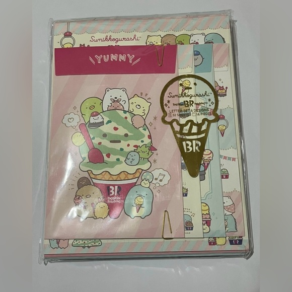 Sumikko Gurashi Baskin Robbin’s Letter Set - Picture 1 of 6